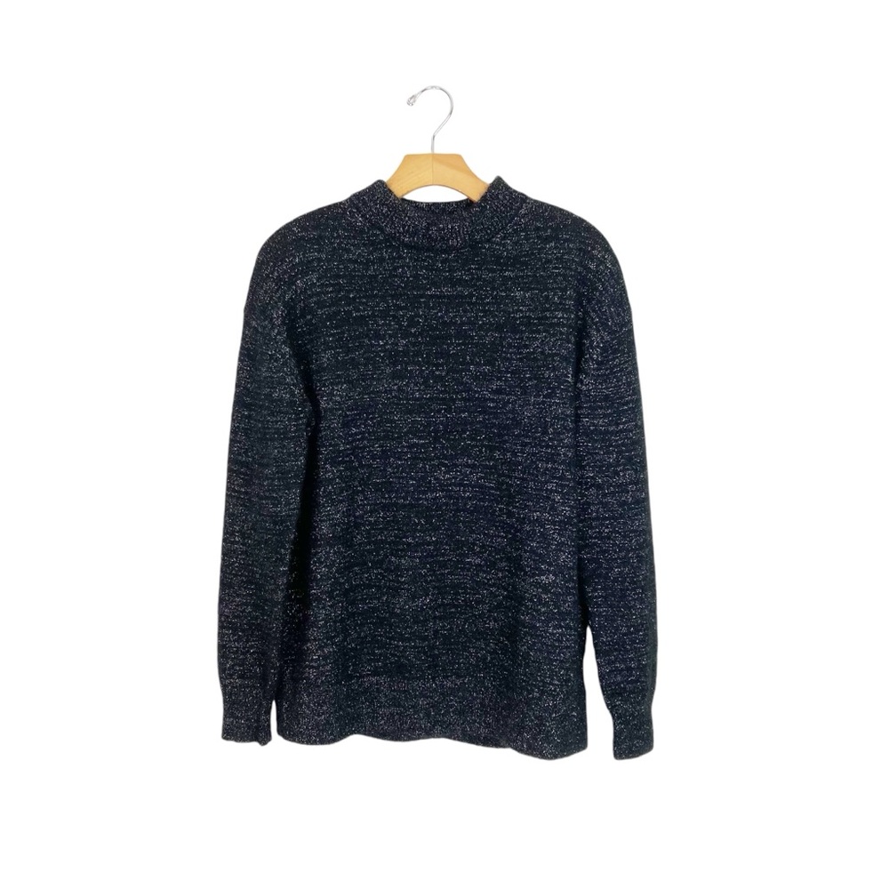 Other Stories Black Metallic Sweater Size XS